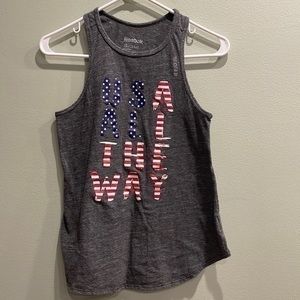 Reebok tank top size XS women’s USA tank sleeveless athletic casual shirt